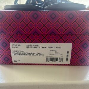 Tory Burch Royal Navy Sandals